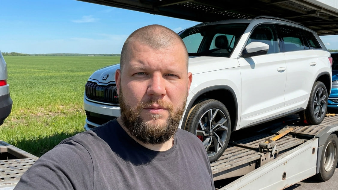 Сопровождение автомобиля на маршруте доставки